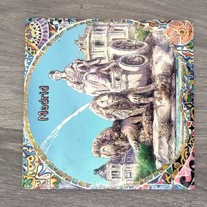 Colorful Madrid Spain Ceramic Tile